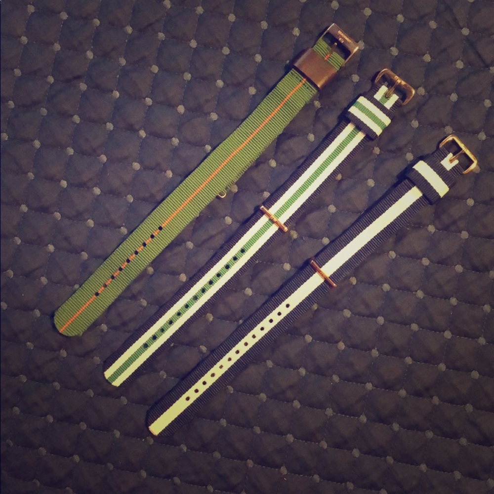Daniel Wellington watch straps unisex NWOT 🚨